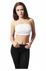 Topuri sport bandeau dama alb L foto