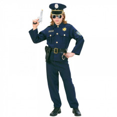 Costum de politist 128 cm foto