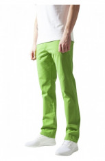 Pantaloni urban casual verde lime 34 foto