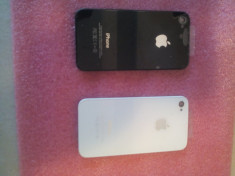 Capac spate telefon iPhone 4S ALB si NEGRU A1332 si A1387 foto