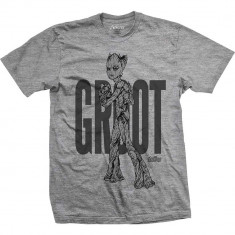 Tricou Avengers - Groot Line Art foto