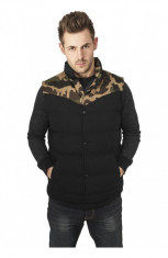 Veste barbati camuflaj camuflaj-negru 2XL foto