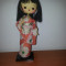 Papusa de colectie material textil fata cusuta-Kyugetsu Doll-Japonia