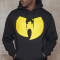 Wu-Wear Logo Hoody negru S