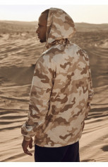 Camo Pull Over Windbreaker sandcamo XL foto