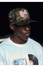 Wu-Wear American Camo Snapback camuflaj foto