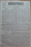 Ziarul Observatorul ; Politic , national si literar , an 1 ,nr. 36 , Sibiu ,1878