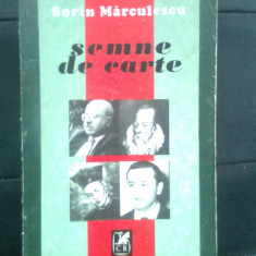 Sorin Marculescu - Semne de carte (Editura Cartea Romaneasca, 1988)