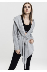 Ladies Hooded Sweat Cardigan gri M foto