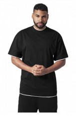 Tricouri largi hip hop negru-alb 5XL foto