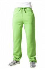 Pantaloni trening largi dama verde lime XS foto