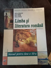 Manual de limba si literatura romana clasa a XIIa ART foto