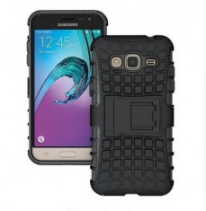 Husa Samsung Galaxy J3 J310 (2016) Armor KickStand Black foto