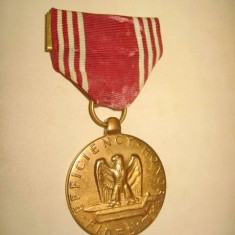 7676- For good conduct Medalie militara aviatie USA bronz 3 cm.