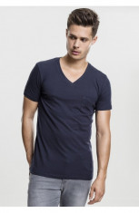 V-Neck Pocket Tee bleumarin XL foto