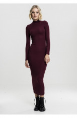 Ladies Long Turtleneck Dress cherry S foto