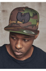 Wu-Wear Camo Logo Cap negru foto