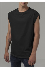 Open Edge Sleeveless Tee negru XL foto