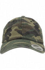 Low Profile Camo Washed Cap wood-camuflaj foto