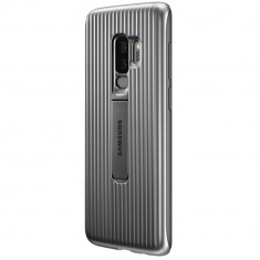 Husa Samsung Galaxy S9 Plus Protective Standing Argintiu foto