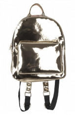 Midi Metallic Backpack auriu foto