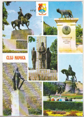 bnk cp Cluj Napoca - Vedere - circulata - marca fixa foto