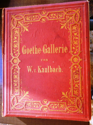 Album heliografii Goethe 1890 foto