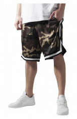 Pantaloni barbati camuflaj scurti camuflaj-negru-alb 3XL foto