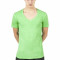 Spray Dye V-Neck Tee menta S