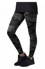 Ladies Camo Leggings inchis-camuflaj XS foto