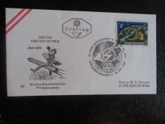 AUSTRIA -FDC 1968 foto