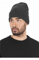 Heavyweight Long Beanie gri carbune foto