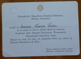 Cumpara ieftin 3 invitatii comuniste oficiale ctre Mia Groza