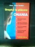 Cumpara ieftin Dreptul la placere - Onania - Jean-Rene Verdier (Editura Aurelia, fara an)