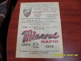 PROGRAM Minerul Lupeni - Rapid Arad