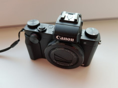 Aparat foto Canon Powershot G5x + accesorii card 64 geanta blitz Piatra Neamt foto