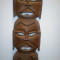 Masca lemn exotic provenienta Dahomey (Benin)
