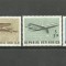 AUSTRIA 1968 - AVIOANE DE PASAGERI, serie nestampilata, F118