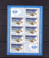 2010 LP 1859 c O.A.C.I.- 65 ANI MINICOALA DE 8 TIMBRE + 2 VINIETE MNH foto