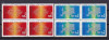 Romania 1971 - EUROPA CEPT, BLOCURI DE 4 MNH, F120, Nestampilat