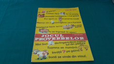 JOCUL PROVERBELOR/ I. NICOLAU/ANII 1980 foto