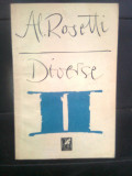 Cumpara ieftin Al. Rosetti - Diverse II (Editura Cartea Romaneasca, 1988)