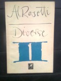 Al. Rosetti - Diverse II (Editura Cartea Romaneasca, 1988)