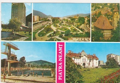 bnk cp Piatra Neamt - Imagini din oras - uzata foto