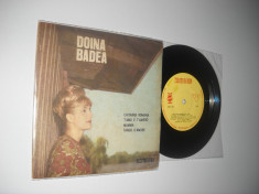 DOINA BADEA : EP CU 4 PIESE (Chitarra Romana, etc.) (1967)(vinil disc mic de 7&amp;quot;) foto