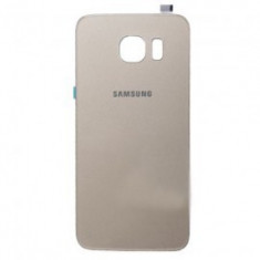 Capac baterie Samsung G920F S6 original gold sticla carcasa foto