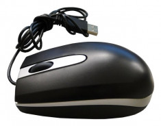 Mouse Optic Medion, 2 butoane, USB, Black foto