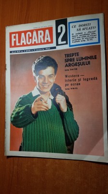 flacara 9 ianuarie 1965-art. despre jud arges &amp;quot;trepte spre luminile argesului &amp;quot; foto