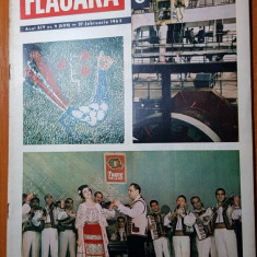 revista flacara 27 februarie 1965-art. despre banat-resita,timisoara ,arad