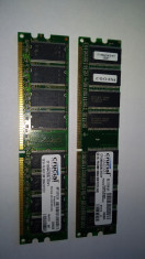 Memorie Ram 2 x 1 Gb DDR1 / PC-2700U / 333 Mhz Crucial (62B) foto